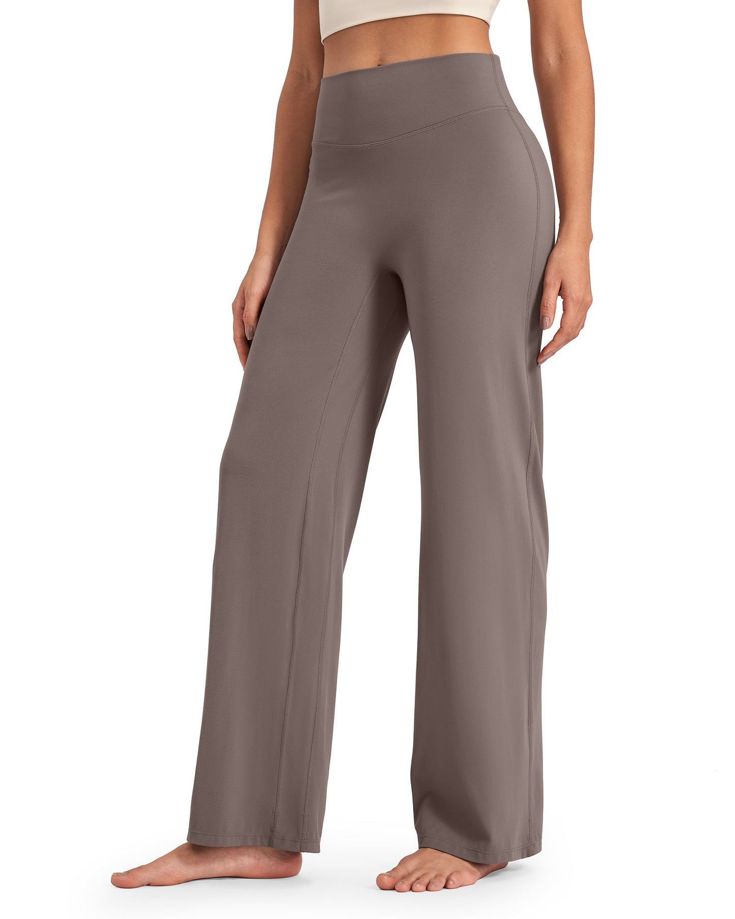 Pantalones de pernera ancha y talle alto BareFeel Regular
