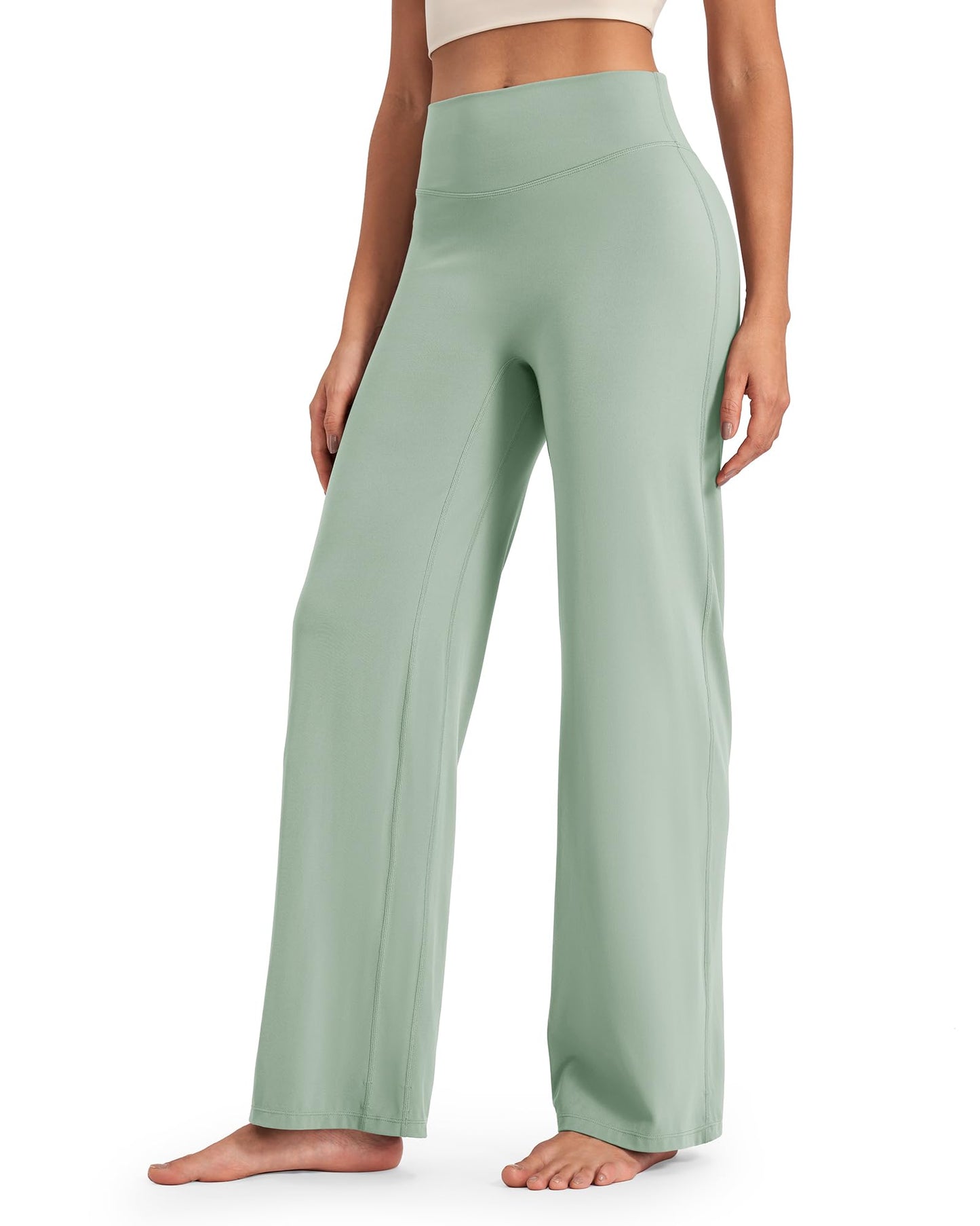 Pantalones de pernera ancha y talle alto BareFeel Regular