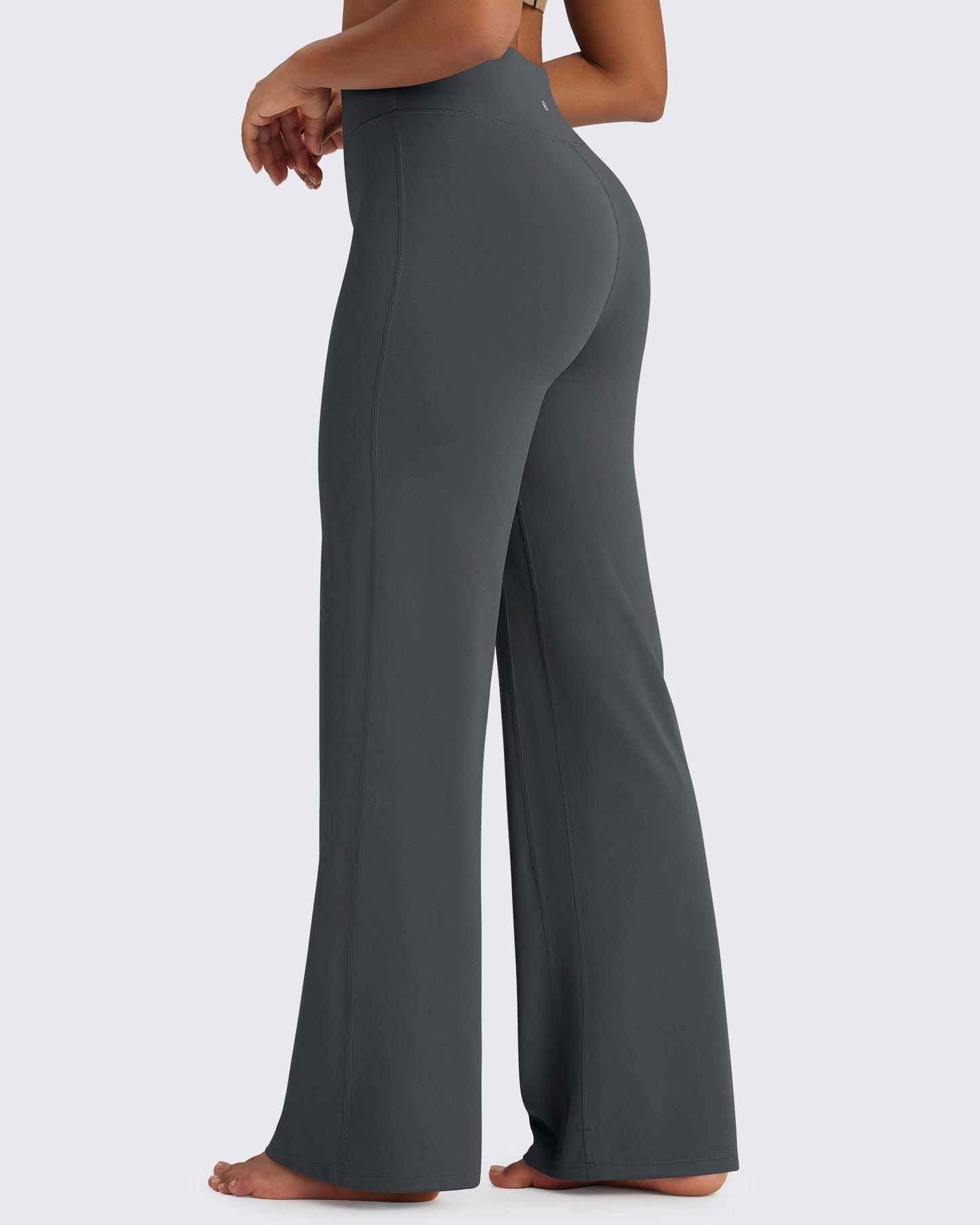 Pantalones de pernera ancha y talle alto BareFeel Regular