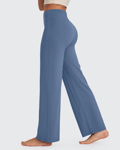 Pantalones de pernera ancha y talle alto BareFeel Tall