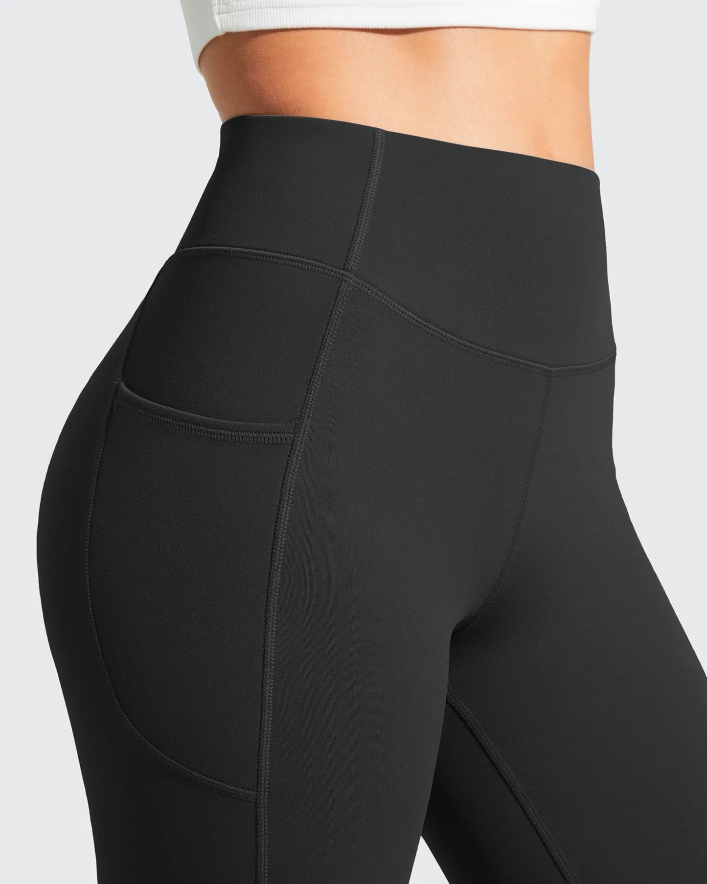 Leggings de yoga y entrenamiento Barefeel de forro polar y gran elasticidad