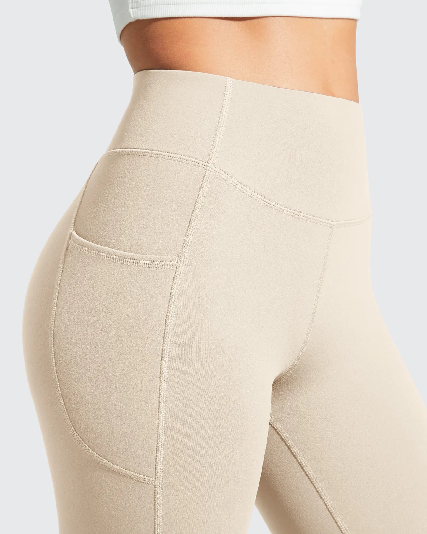 Leggings de yoga y entrenamiento Barefeel de forro polar y gran elasticidad