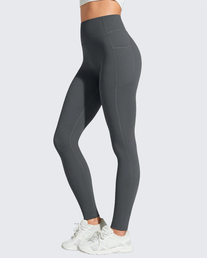 Leggings de yoga y entrenamiento Barefeel de forro polar y gran elasticidad