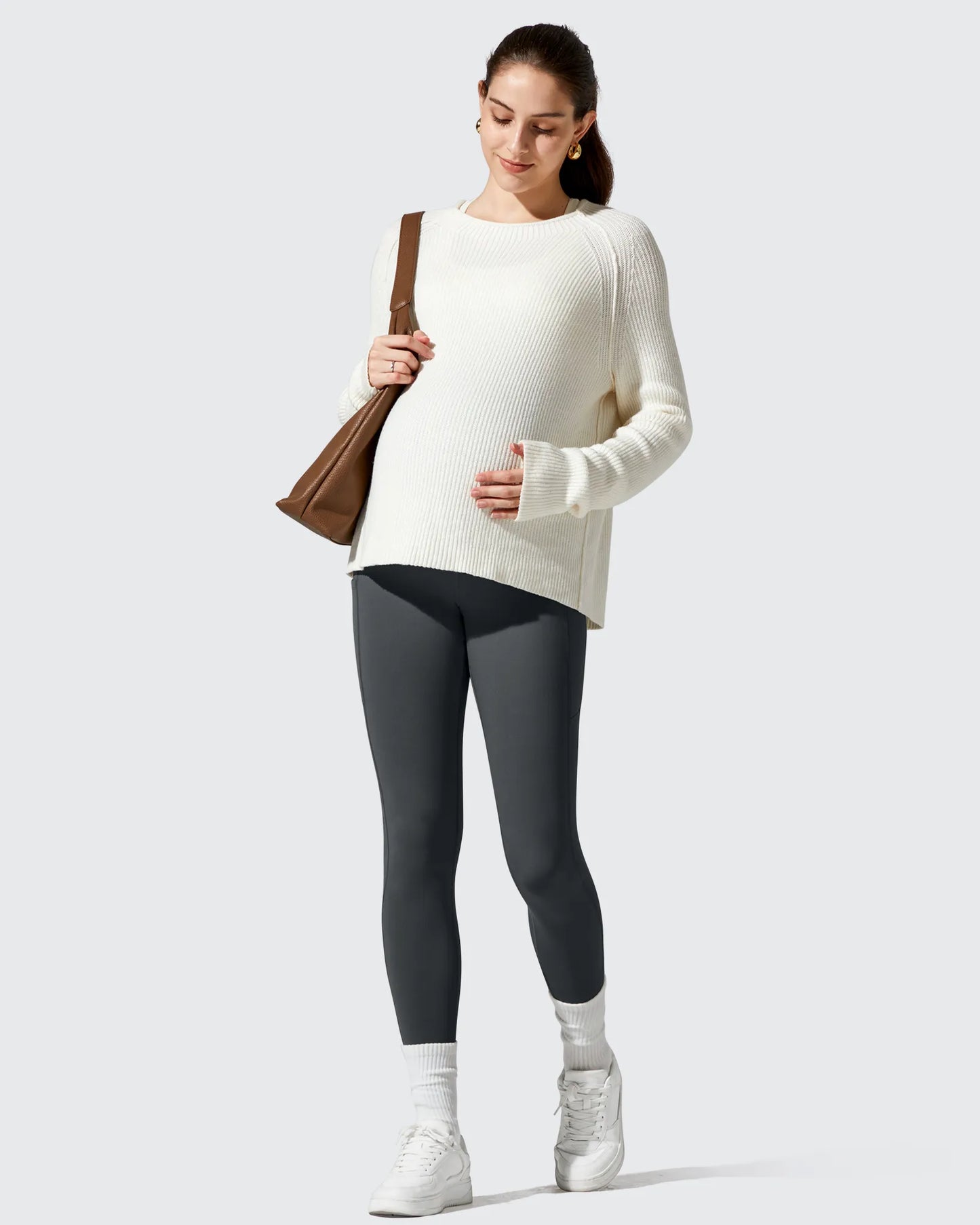 Leggings de maternidad Barefeel con forro polar