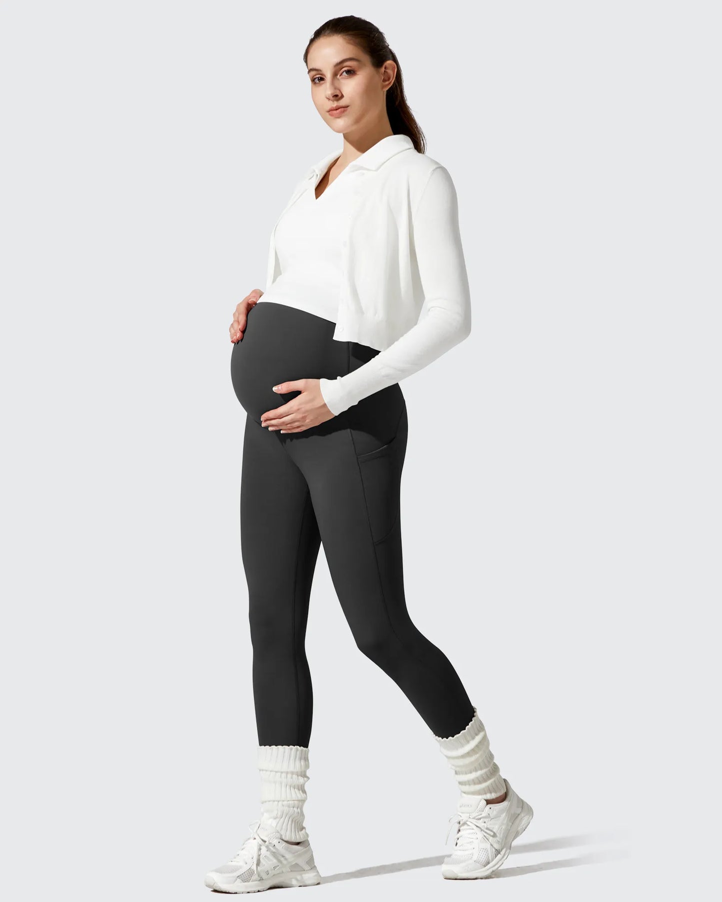 Leggings de maternidad Barefeel con forro polar