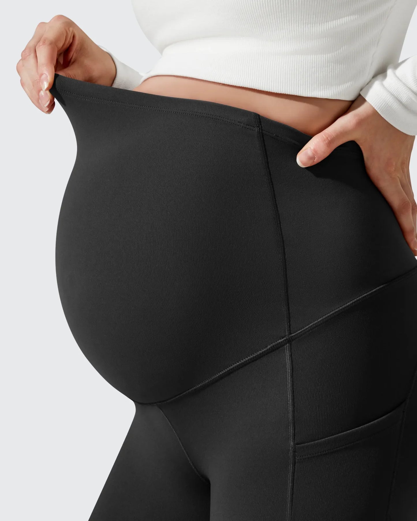 Leggings de maternidad Barefeel con forro polar