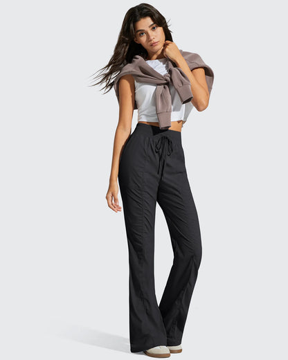 Leggings Breezeline Flare de cintura alta con cordón
