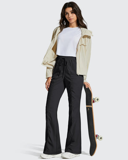 Leggings Breezeline Flare de cintura alta con cordón