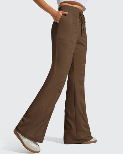 Leggings Breezeline Flare de cintura alta con cordón
