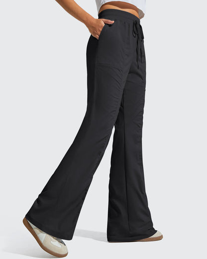 Leggings Breezeline Flare de cintura alta con cordón