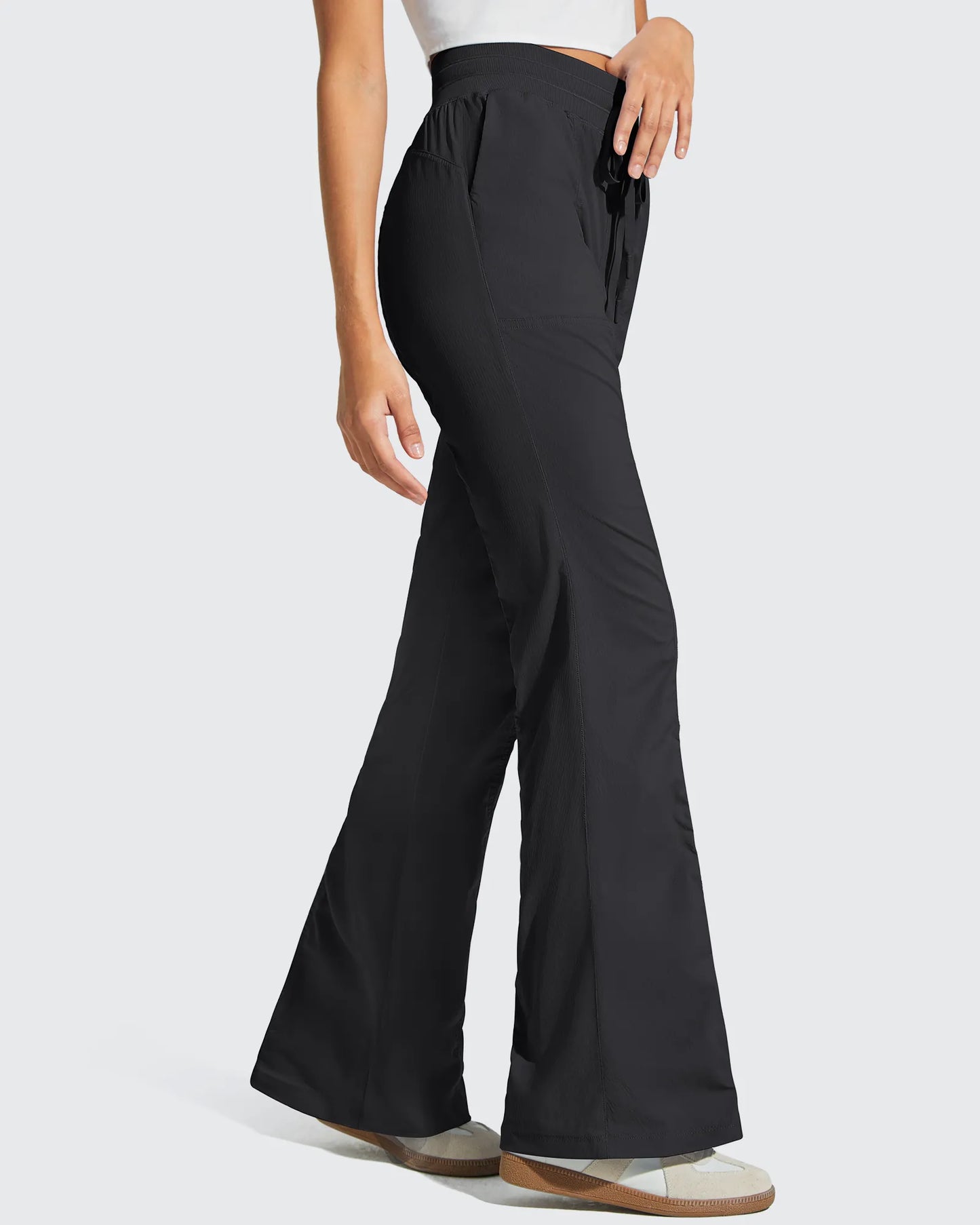 Leggings Breezeline Flare de cintura alta con cordón