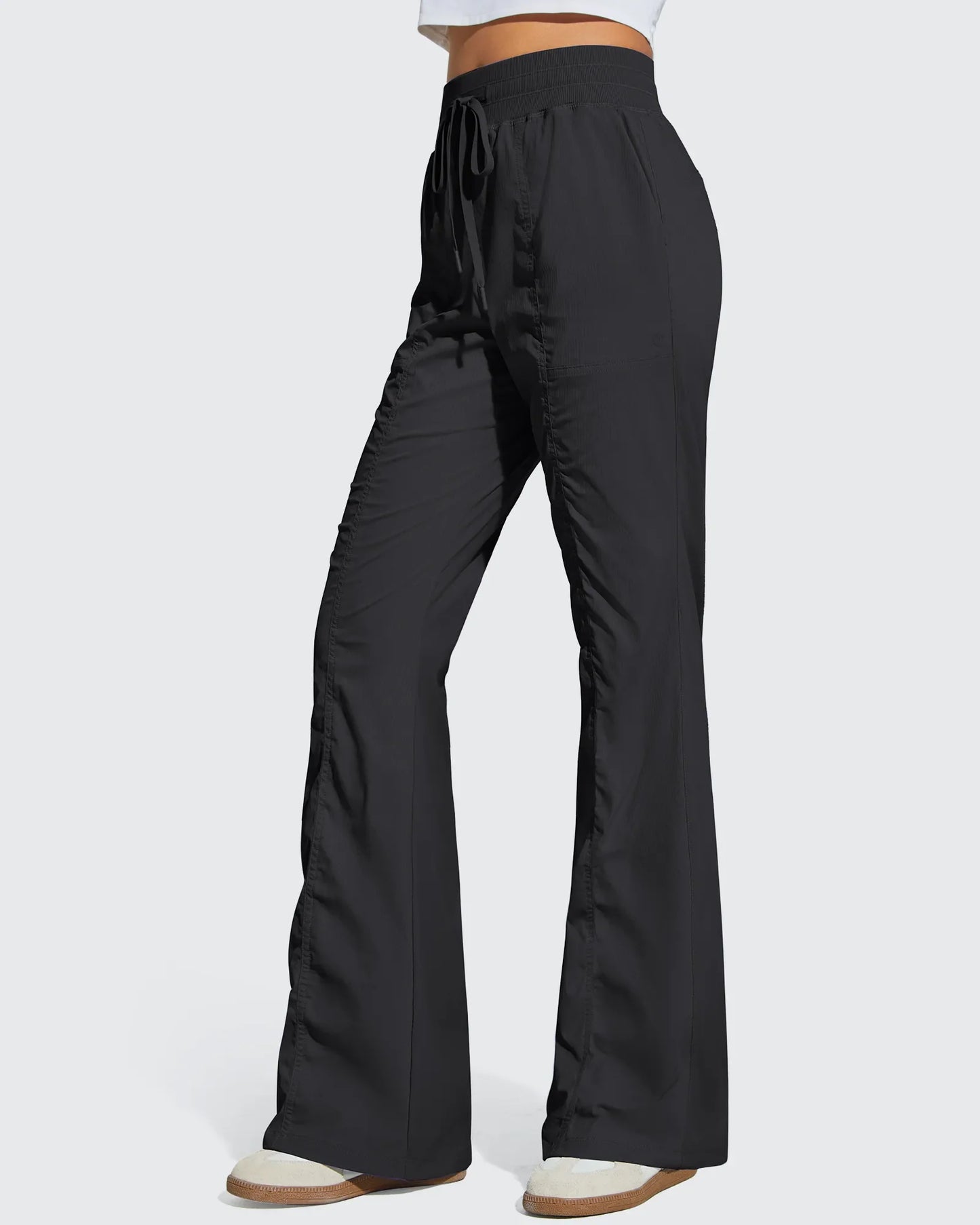 Leggings Breezeline Flare de cintura alta con cordón