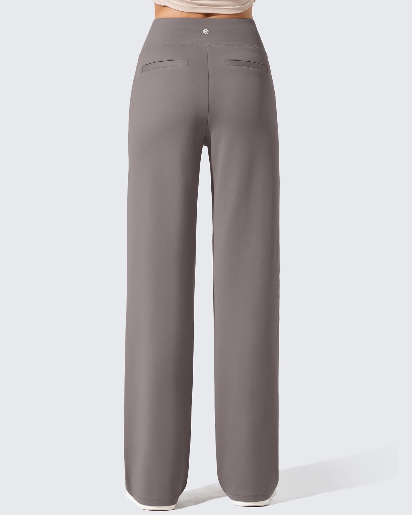 Pantalones de vestir de talle alto con forro polar EverGoing