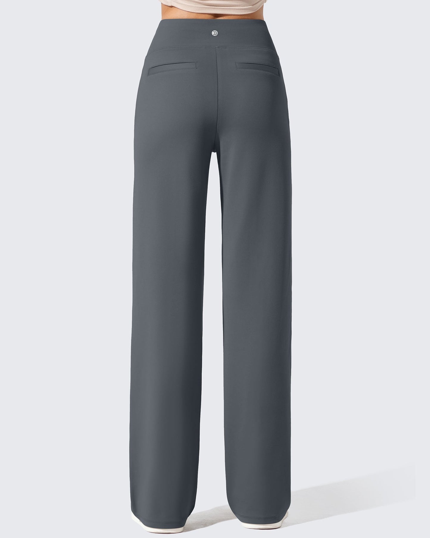 Pantalones de vestir de talle alto con forro polar EverGoing