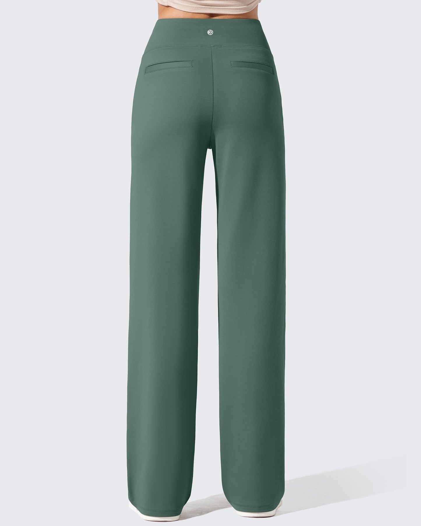 Pantalones de vestir de talle alto con forro polar EverGoing