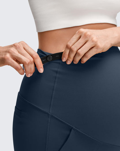 Pantalones de pernera ancha para premamá EverGoing con forro polar