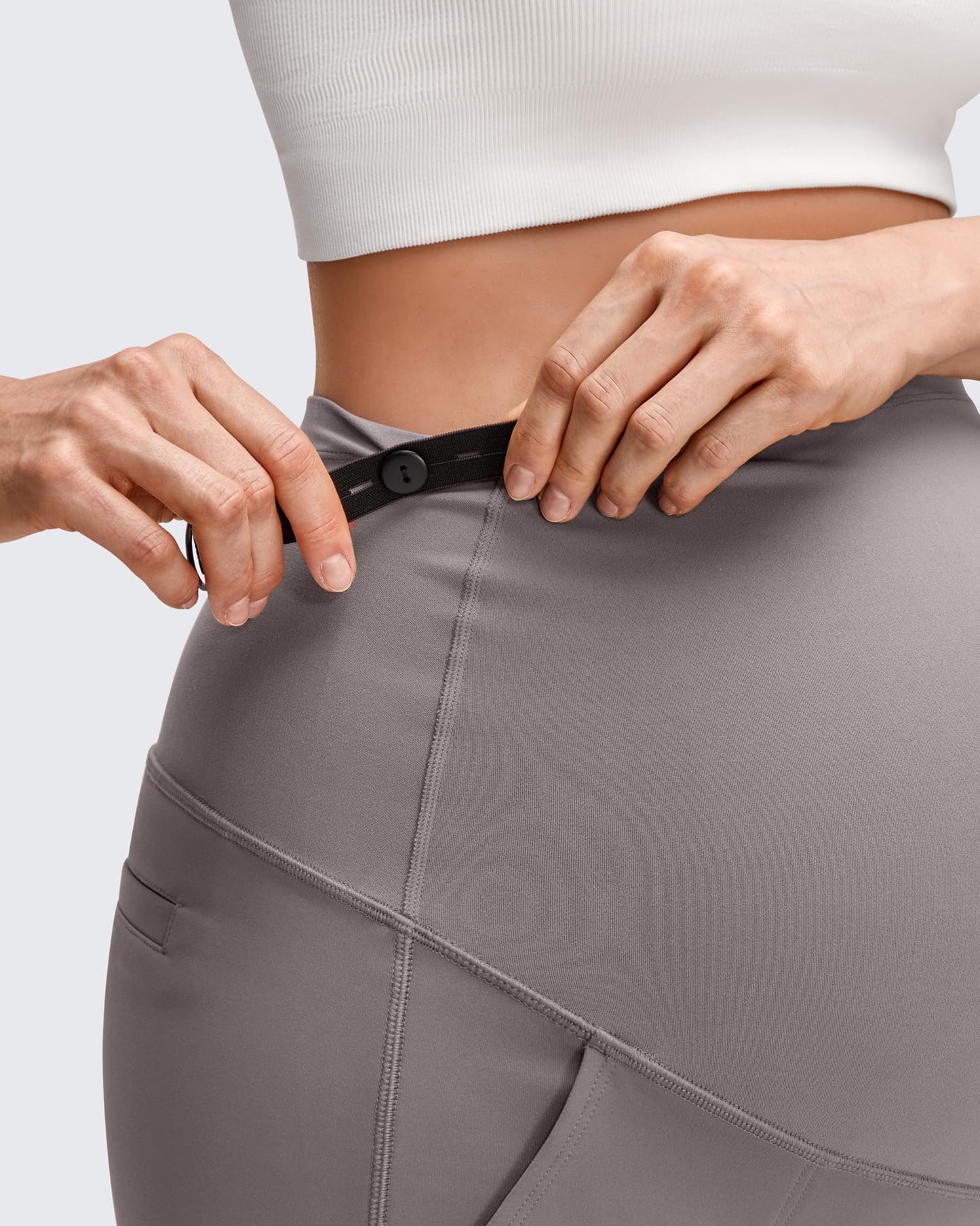 Pantalones de pernera ancha para premamá EverGoing con forro polar