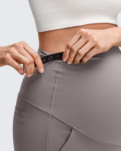 Pantalones de pernera ancha para premamá EverGoing con forro polar