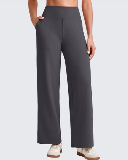 Pantalones Sastre Cortos Elásticos de Talle Alto EverGoing para Mujer (Talla Pequeña)