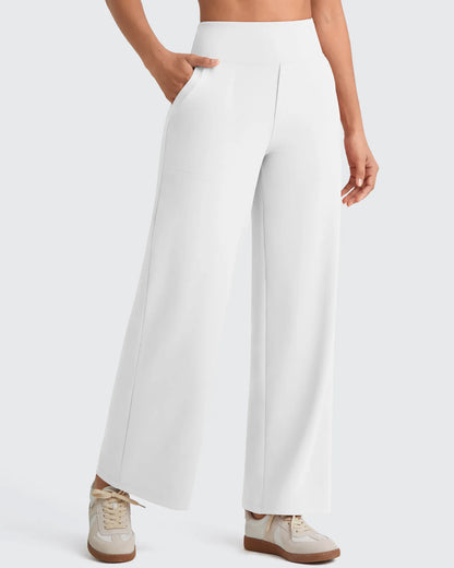 Pantalones Sastre Cortos Elásticos de Talle Alto EverGoing para Mujer (Talla Pequeña)
