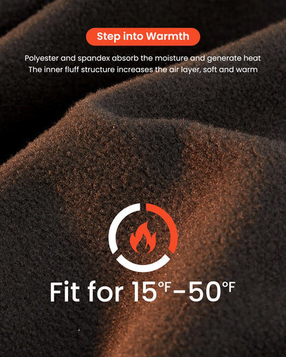 Pantalones informales EverGoing Petite con cordón y forro polar suelto