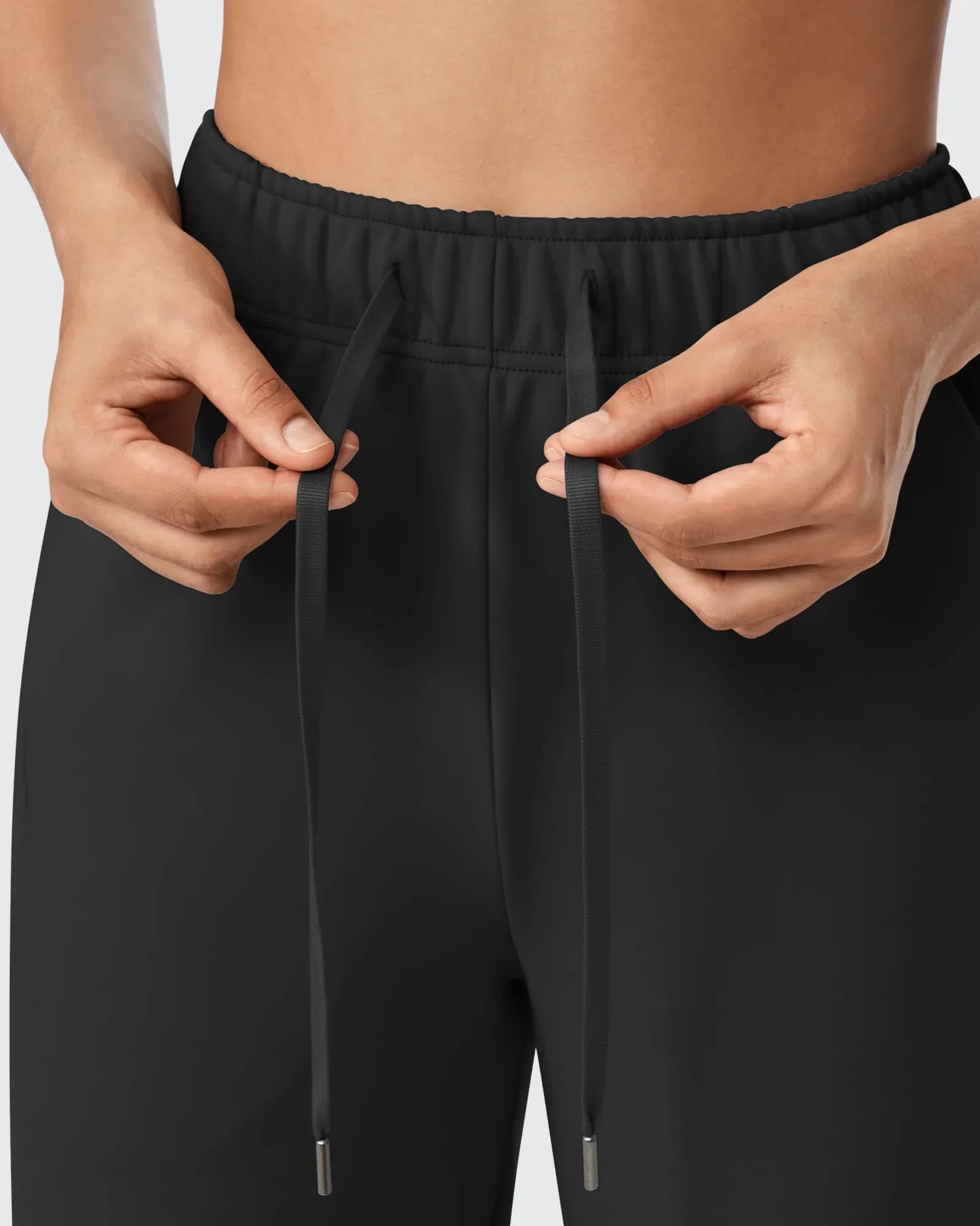 Pantalones casuales EverGoing largos con cordón y forro polar