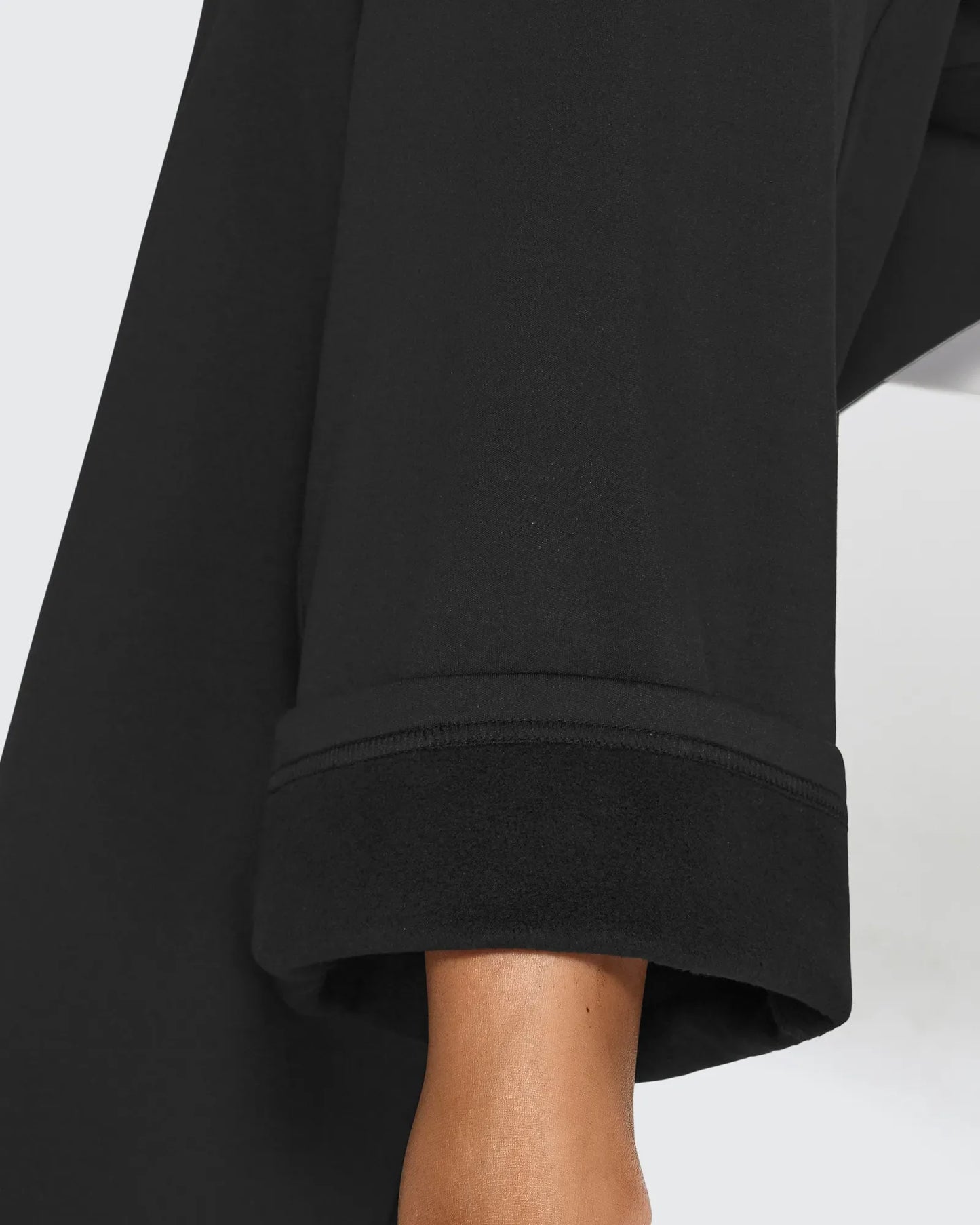 Pantalones casuales con cordón, forro polar EverGoing Loose, tiro regular