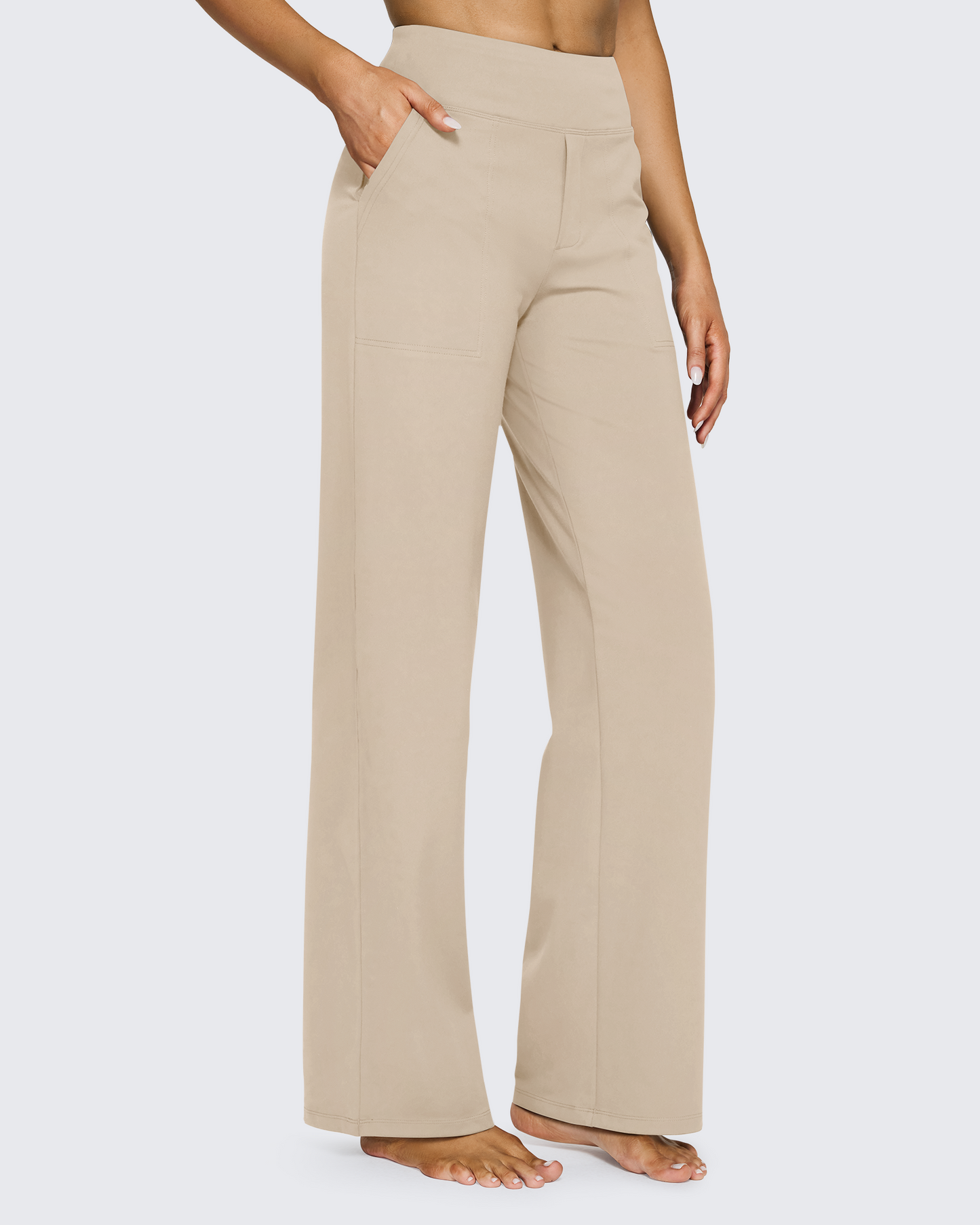 Pantalones informales de cintura alta EverGoing Loose