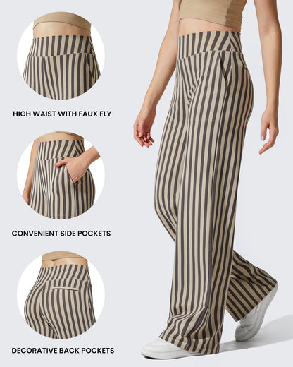 Pantalones informales de cintura alta EverGoing Loose