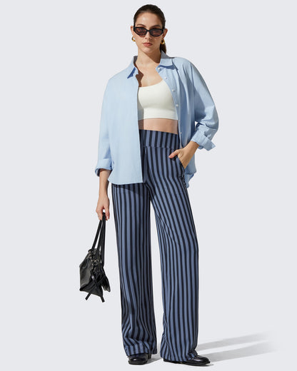 Pantalones informales de cintura alta EverGoing Loose