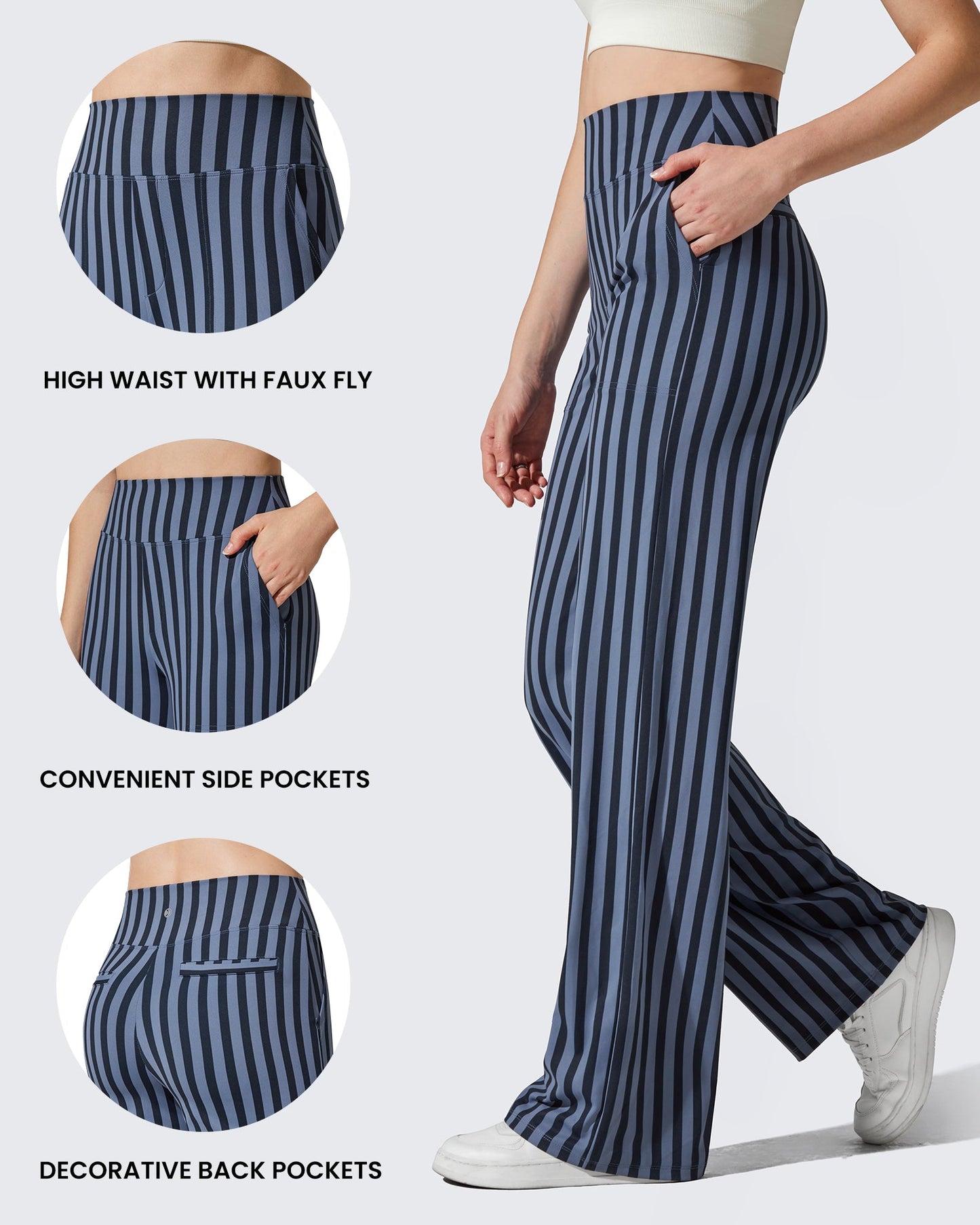 Pantalones informales de cintura alta EverGoing Loose