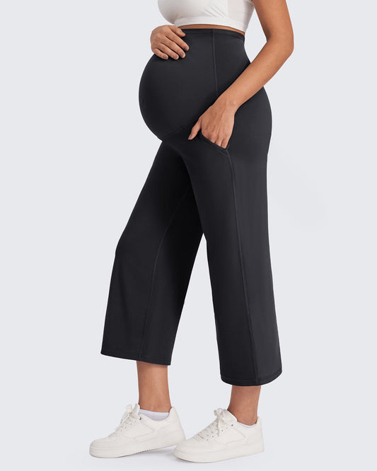 Capris de maternidad EverGoing Pantalones de yoga capri 21''