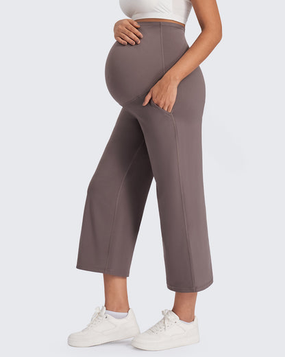 Capris de maternidad EverGoing Pantalones de yoga capri 21''
