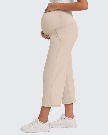 Capris de maternidad EverGoing Pantalones de yoga capri 21''