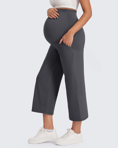 Capris de maternidad EverGoing Pantalones de yoga capri 21''