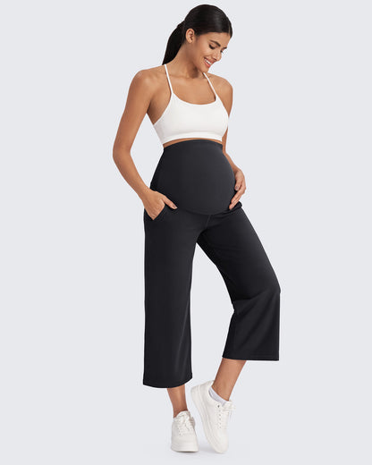 Capris de maternidad EverGoing Pantalones de yoga capri 21''