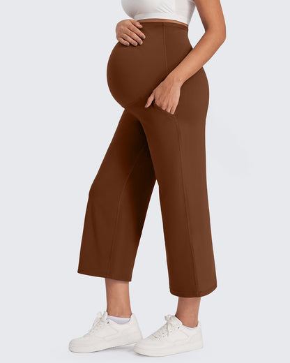 Capris de maternidad EverGoing Pantalones de yoga capri 21''