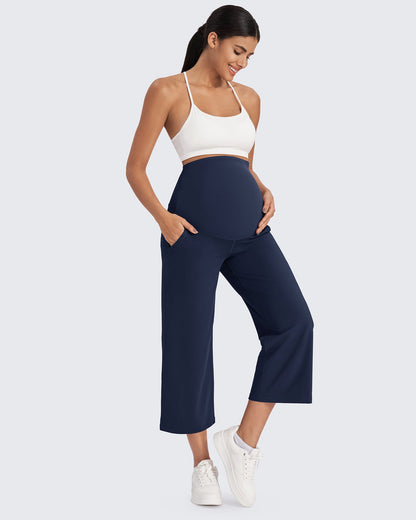 Capris de maternidad EverGoing Pantalones de yoga capri 21''