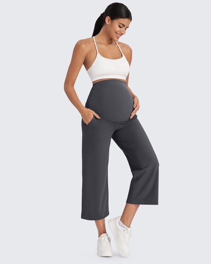 Capris de maternidad EverGoing Pantalones de yoga capri 21''