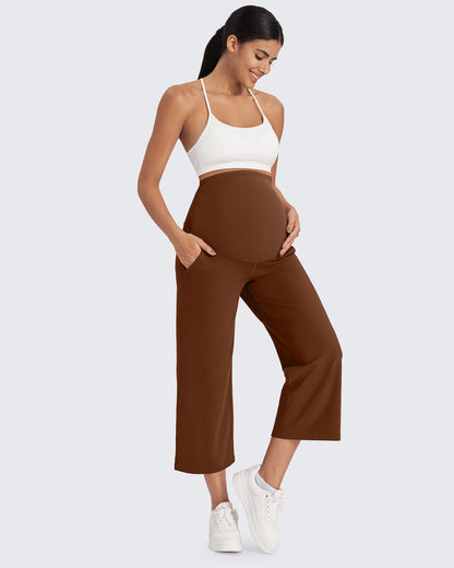 Capris de maternidad EverGoing Pantalones de yoga capri 21''