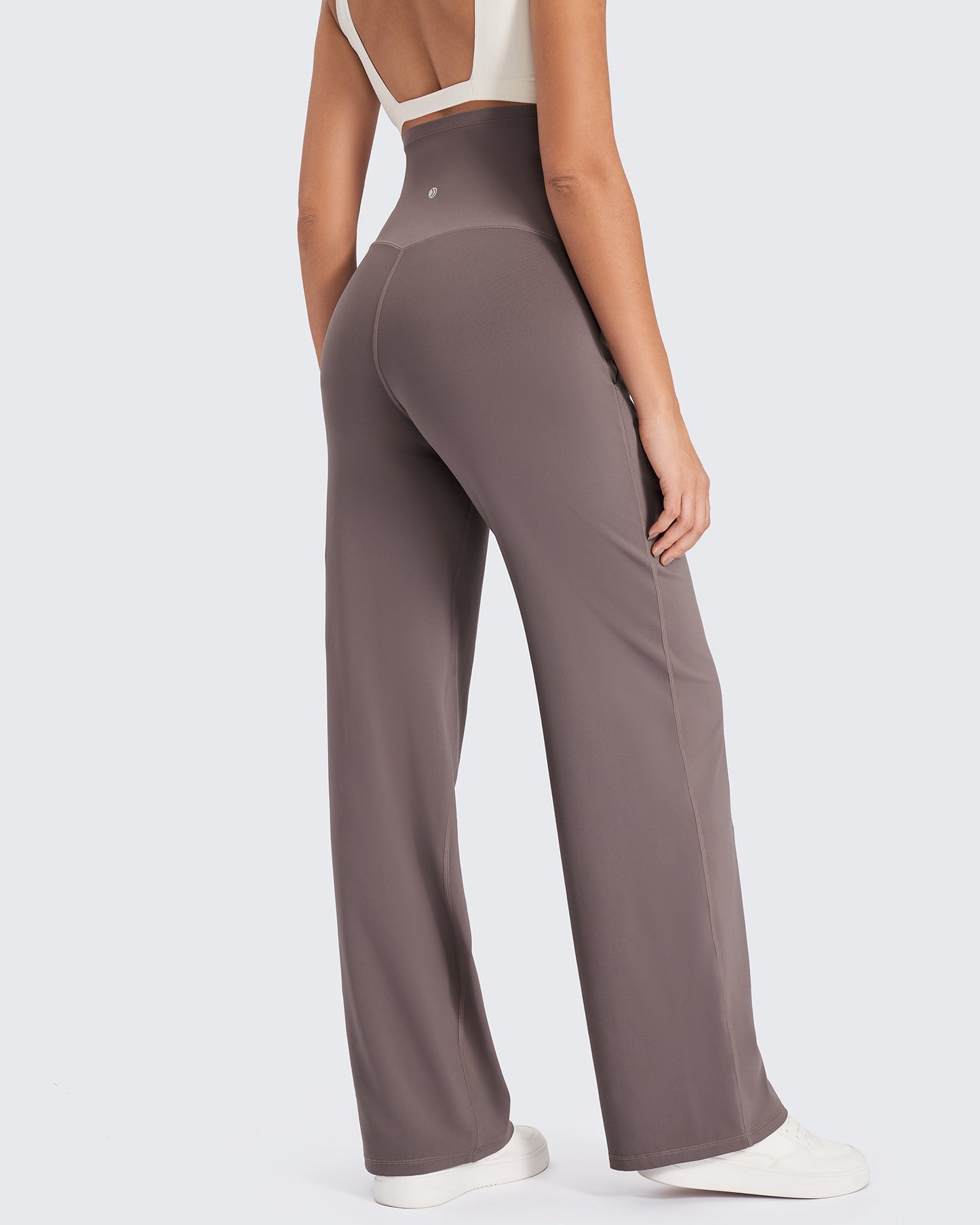 Pantalones de pernera ancha elásticos de maternidad EverGoing