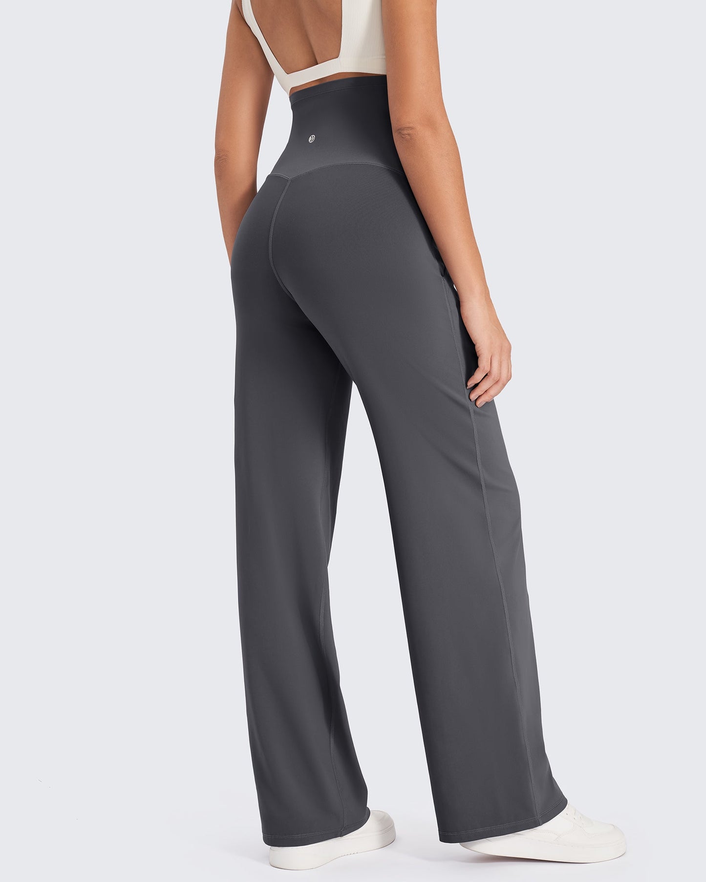 Pantalones de pernera ancha elásticos de maternidad EverGoing