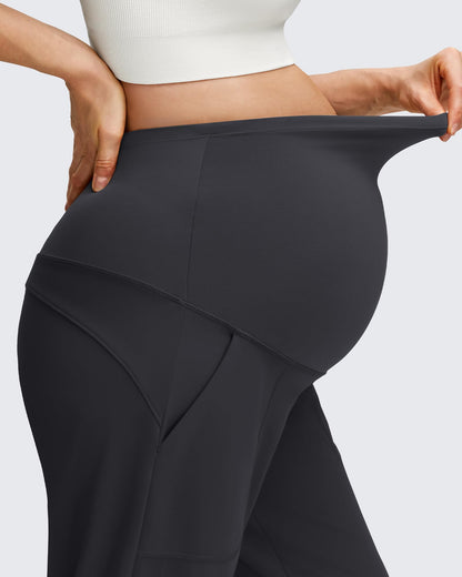 Pantalones de chándal EverGoing Maternity Workout por encima del vientre