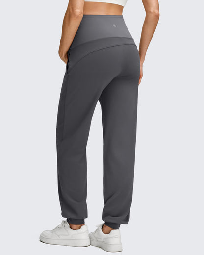 Pantalones de chándal EverGoing Maternity Workout por encima del vientre