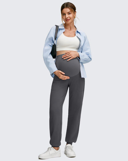 Pantalones de chándal EverGoing Maternity Workout por encima del vientre