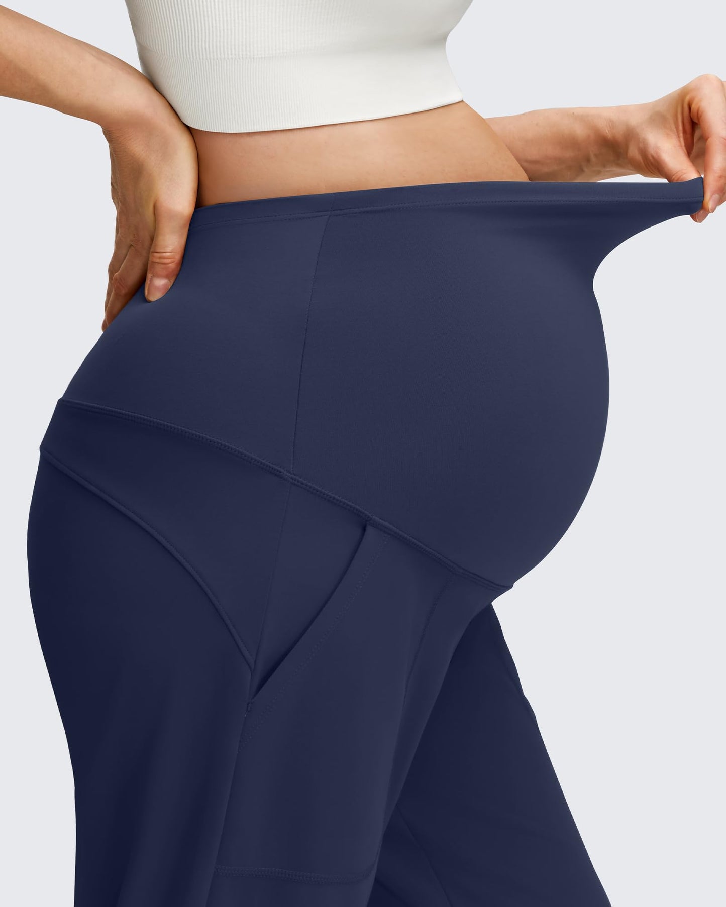 Pantalones de chándal EverGoing Maternity Workout por encima del vientre