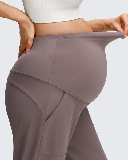 Pantalones de chándal EverGoing Maternity Workout por encima del vientre