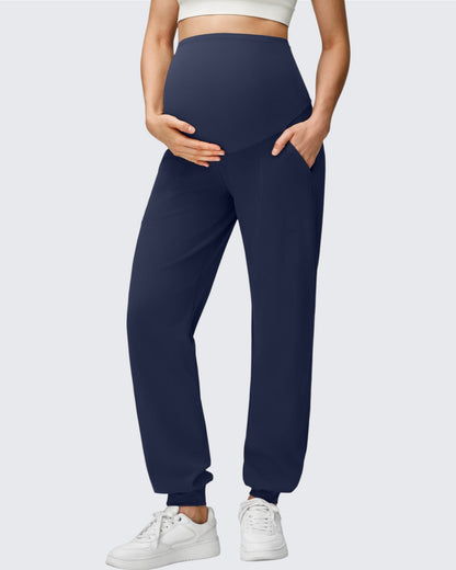 Pantalones de chándal EverGoing Maternity Workout por encima del vientre