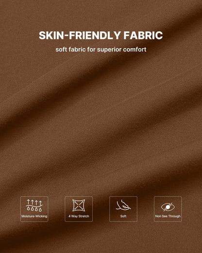Pantalones Flare Casual de Negocios de Tiro Medio Elásticos EverGoing
