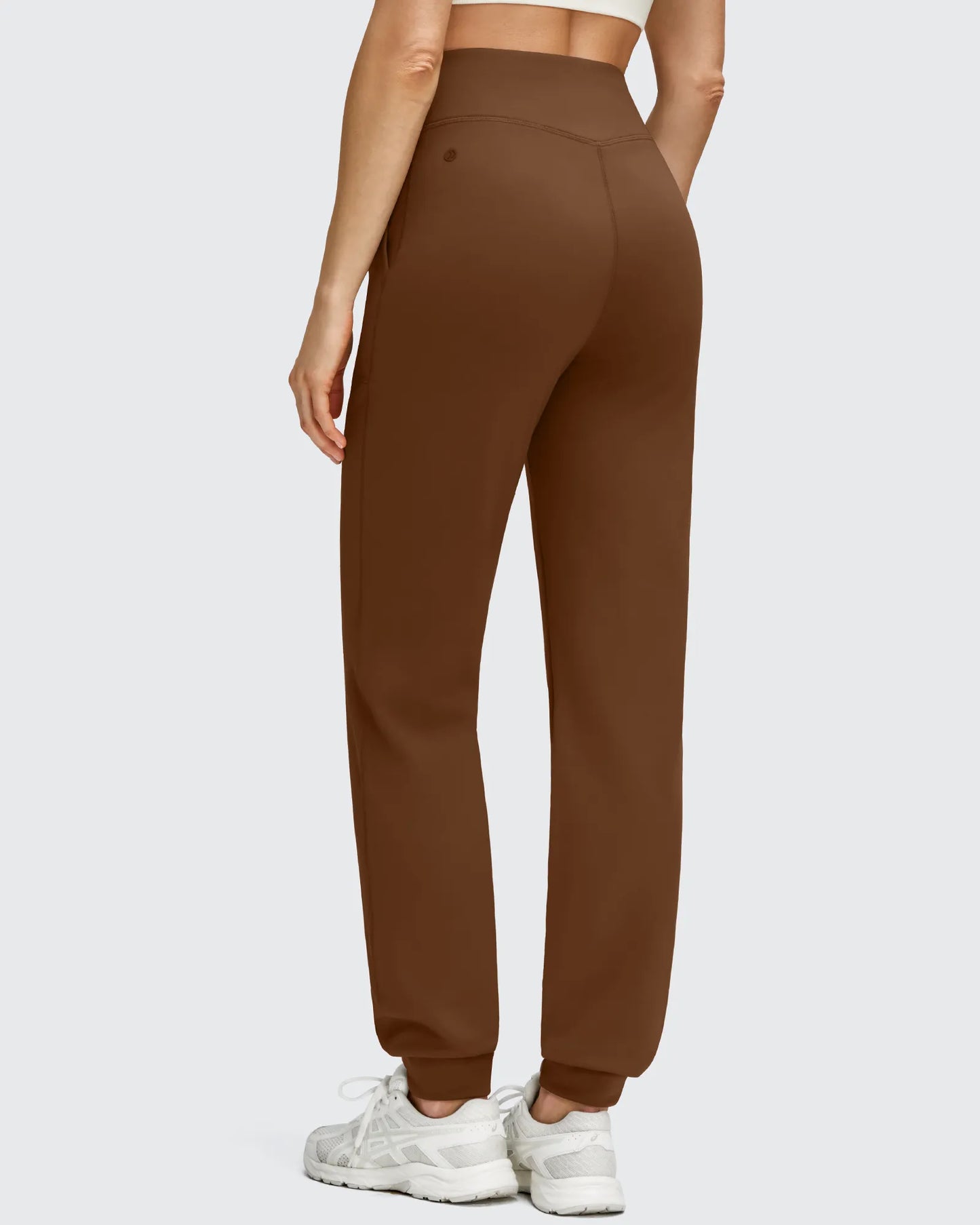 Pantalones deportivos de jogger con forro polar, puños elásticos y bolsillos